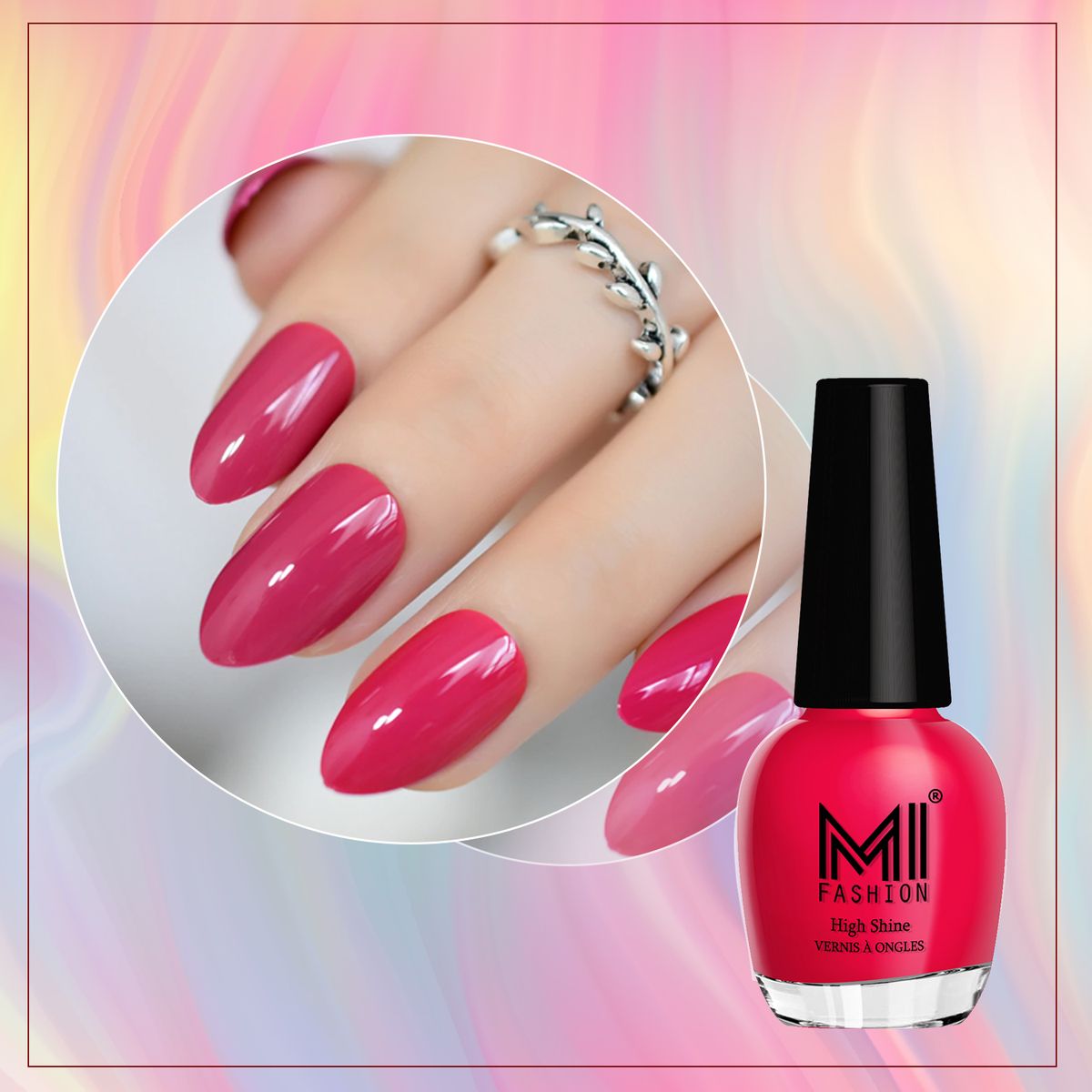 Make Your Nails Pop with MI Fashion shine Nail Polish Colors