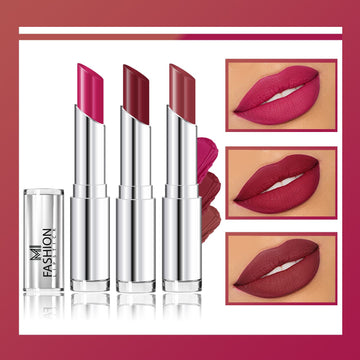 MI Fashion Creamy Matte Lipstick Combo