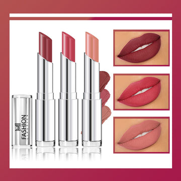 MI Fashion Creamy Matte Lipstick Combo