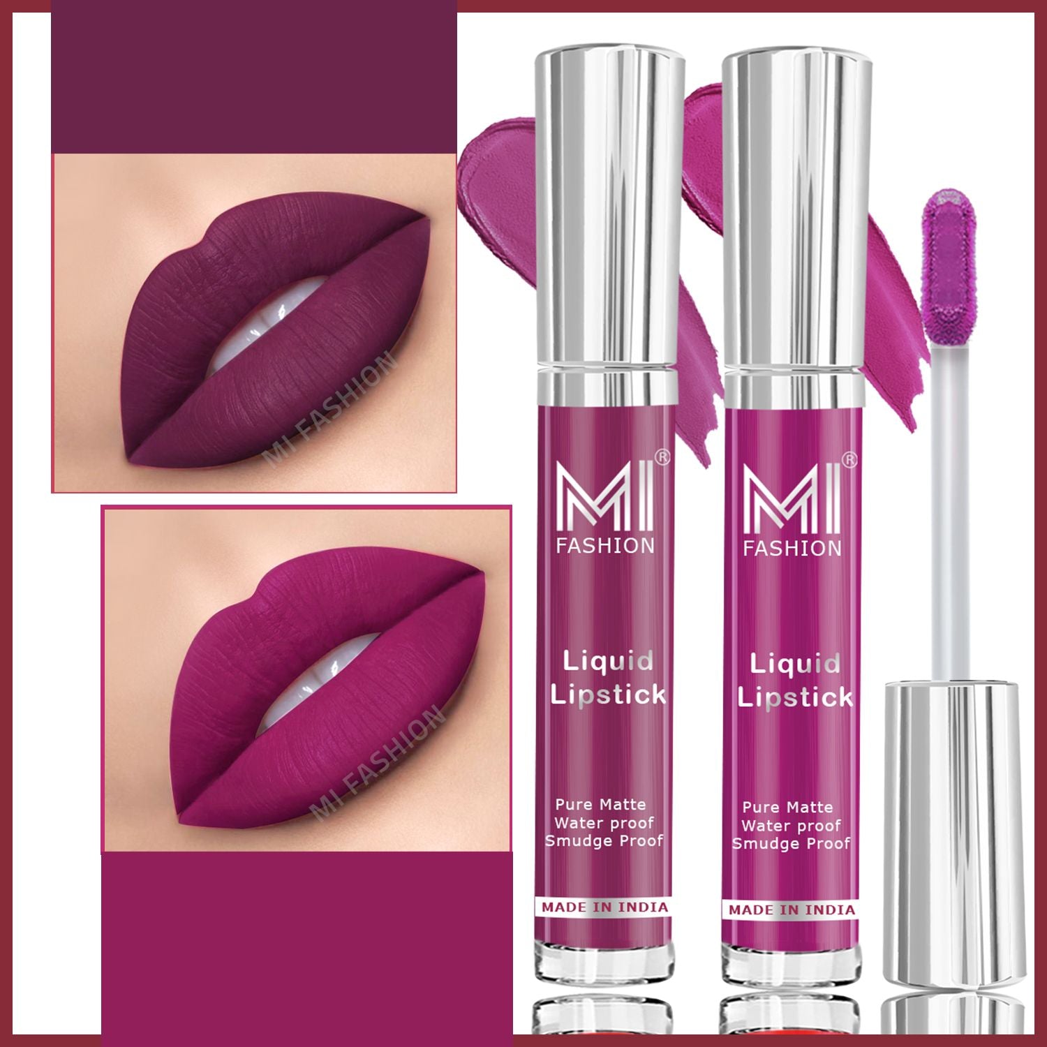 Deep Violet Liquid Lipstick