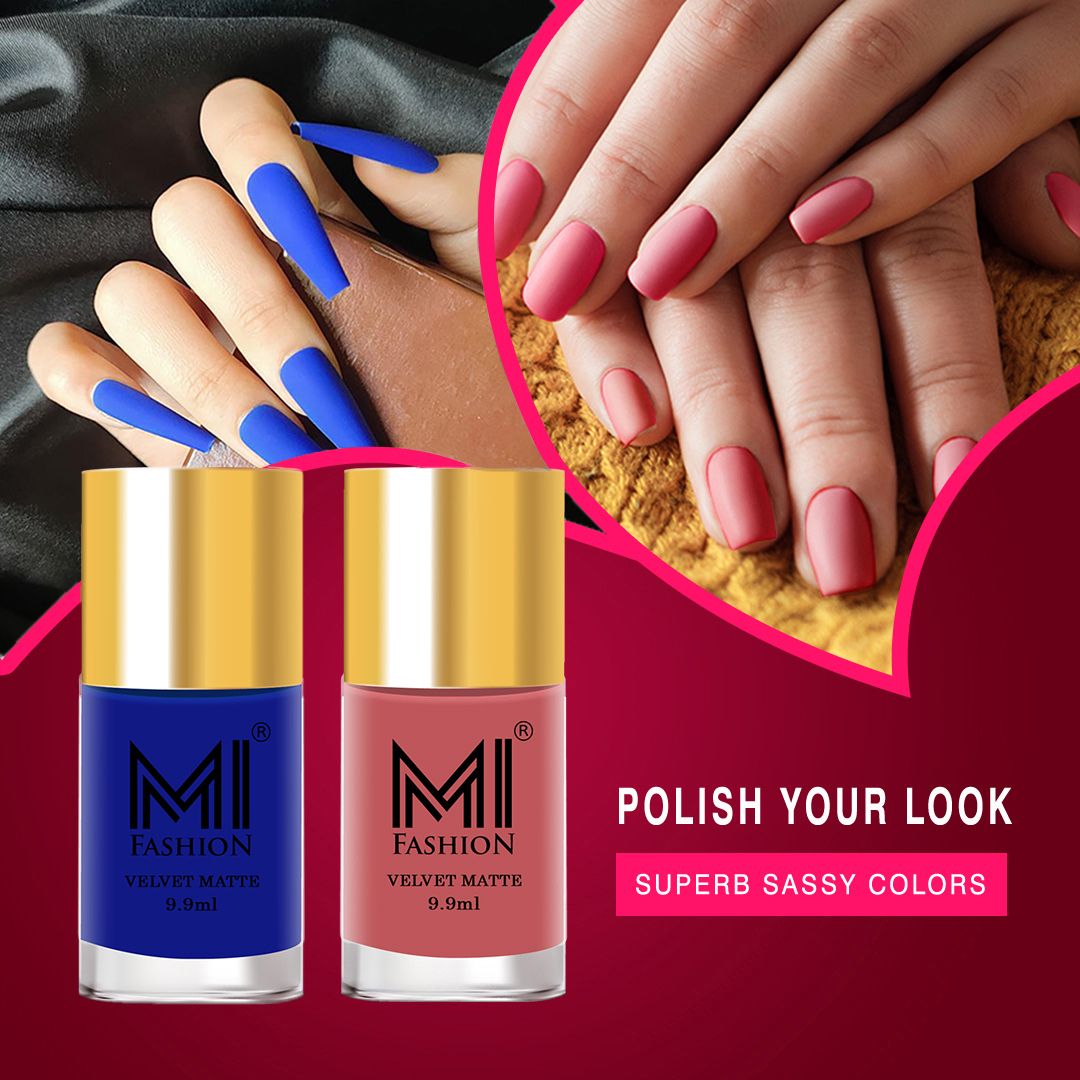 Get the Perfect Matte Finish with MI Fashion Nail Polish Collection