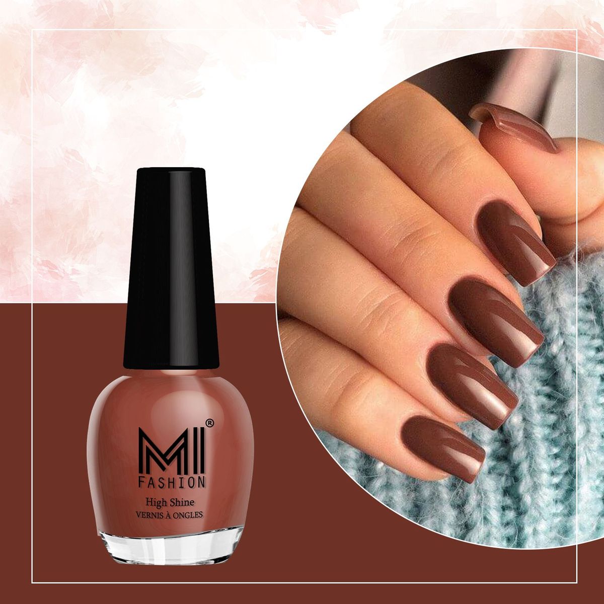 A freshly mulled light brown for your autumn wardrobe, it's Sweet Cider. |  Subtle nails, Shellac nail colors, Nail colors